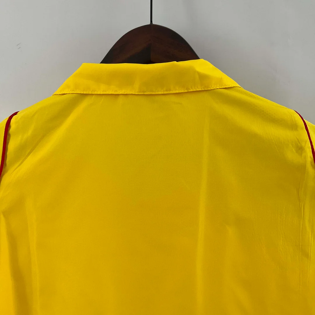 2023 Flamengo Windbreaker yellow Soccer Jersey 1:1 Thai Quality - gallery