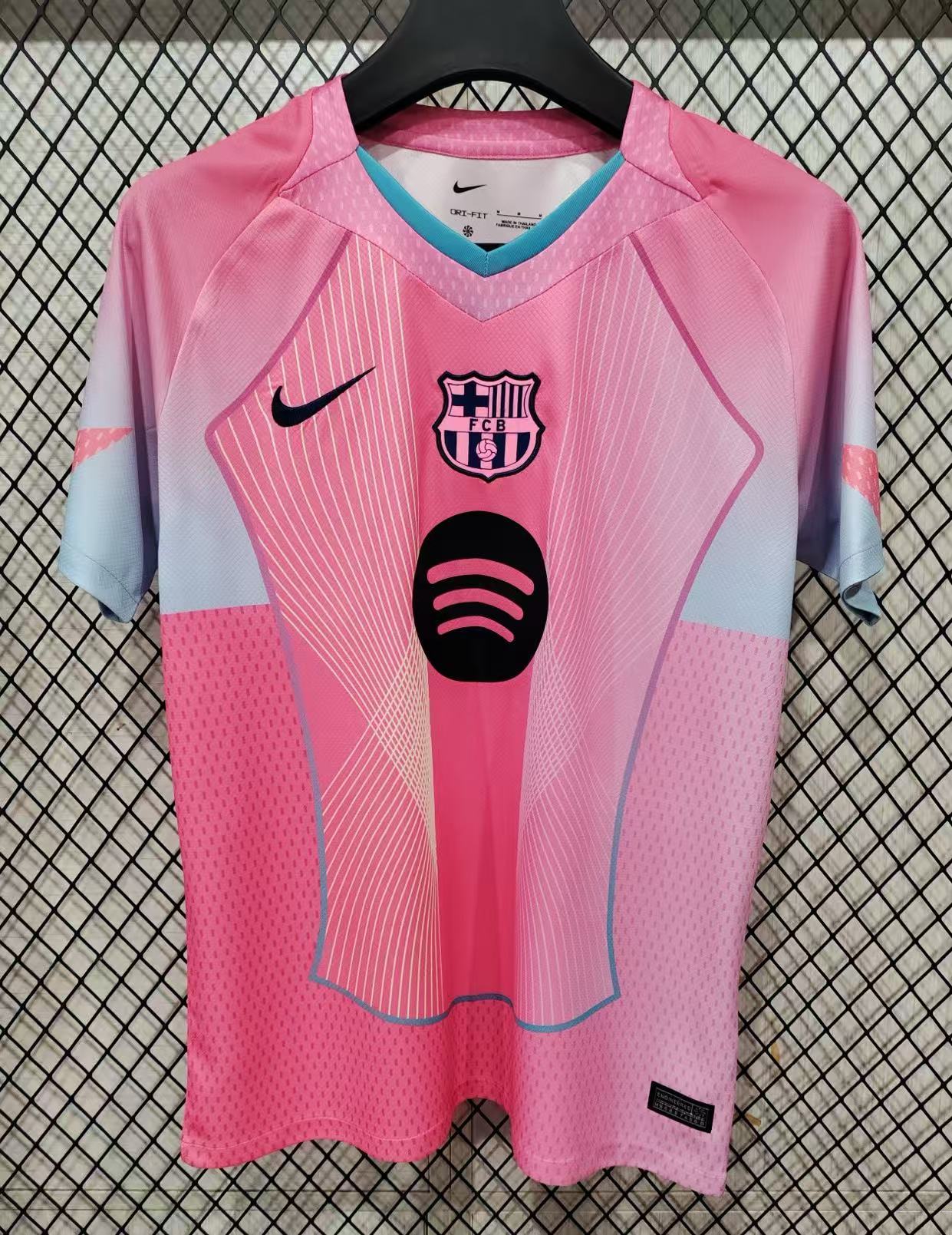 Barcelona Pre-match Jersey Pink S-4 XL
