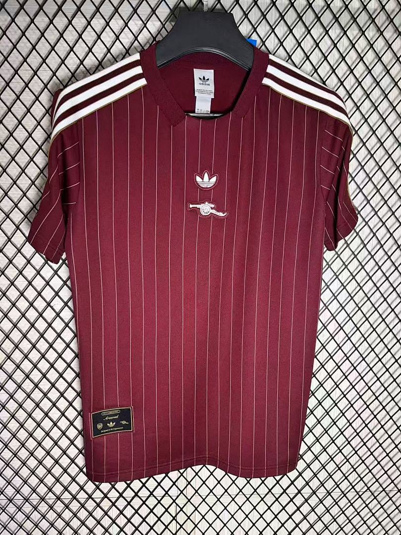 Arsenal Retro版 T-Shirt 枣Red S到4 x L