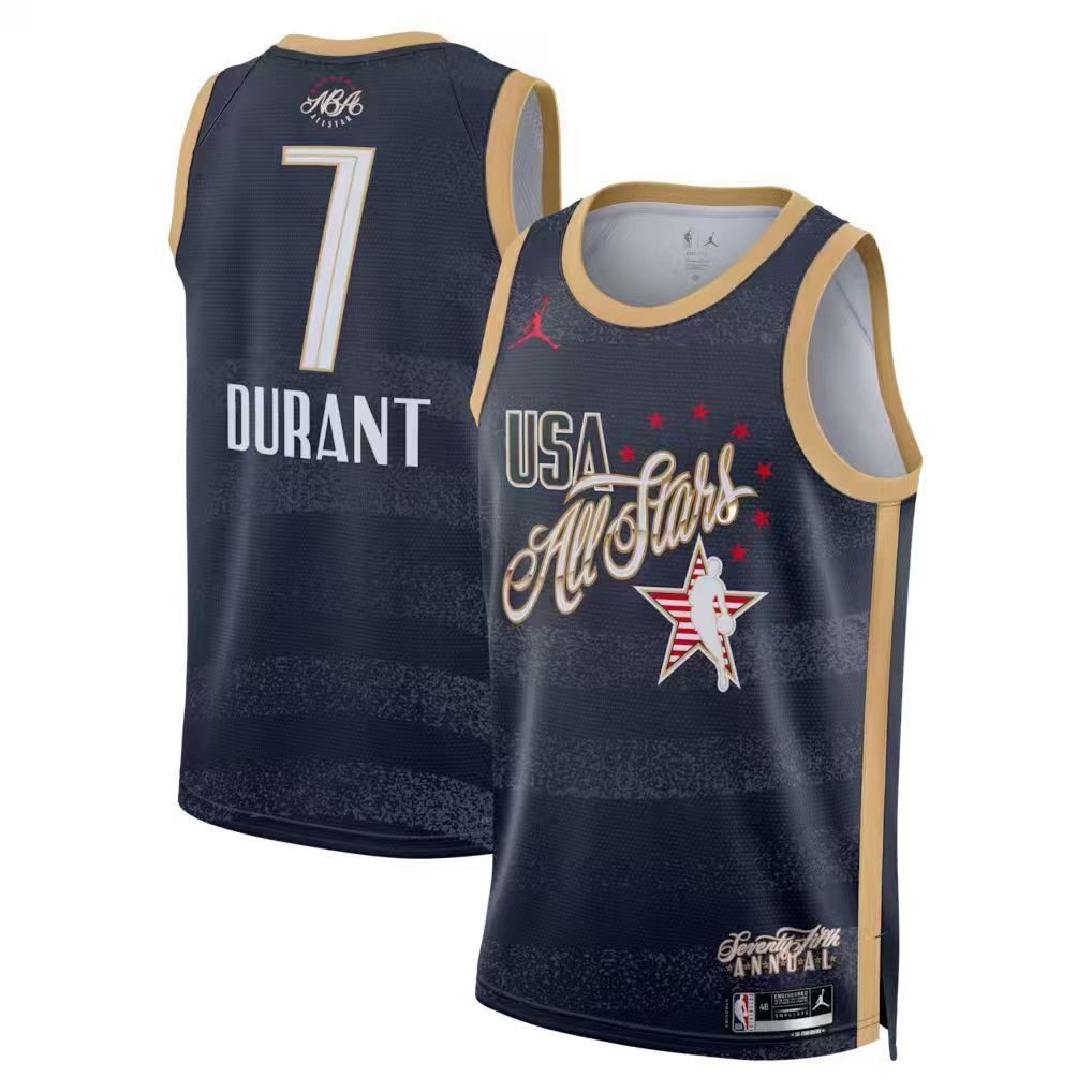 2026-27 Season All-Star Navy Replica Jersey - detail
