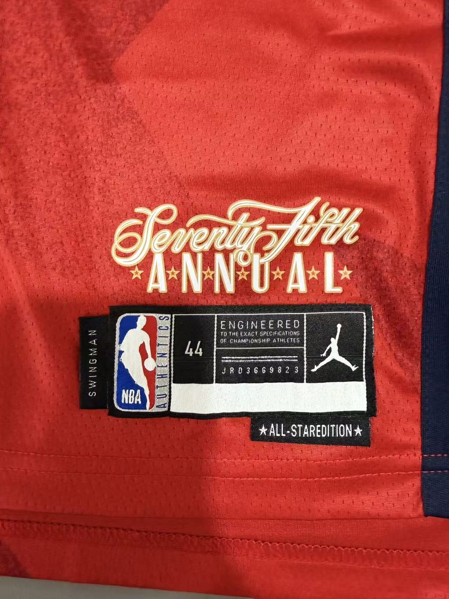 2026-27 Season All-Star Red Jersey - detail