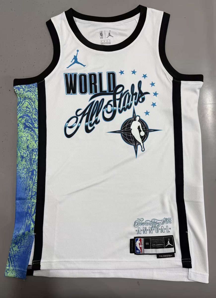 2026-27 Season All-Star White Jersey - detail