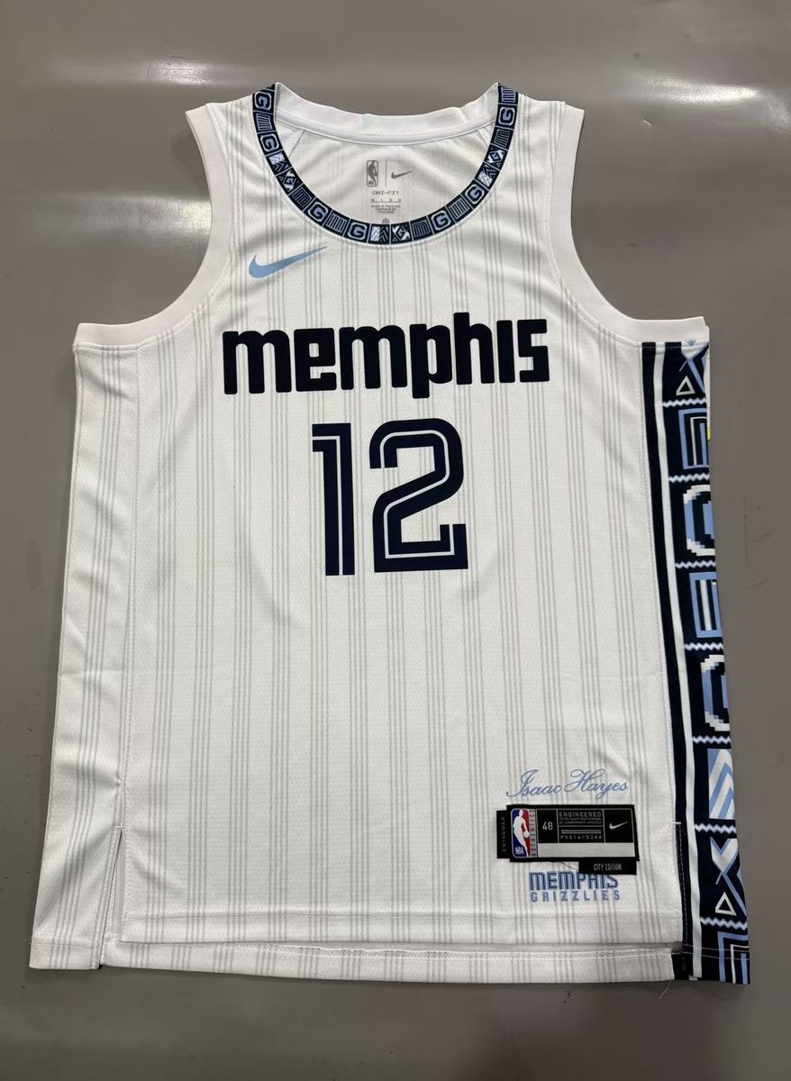 Memphis Grizzlies 2026-27 Season City Edition White Jersey