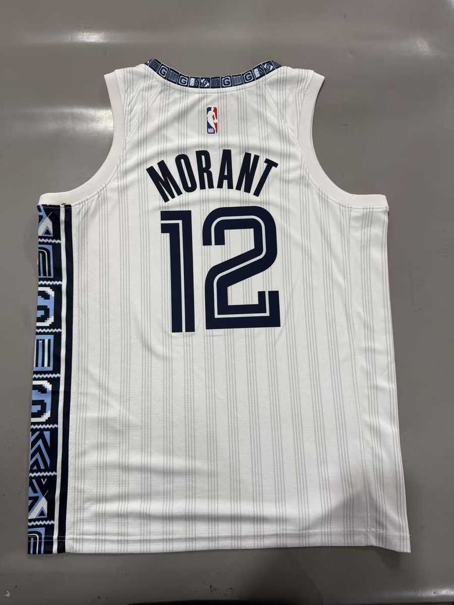 Memphis Grizzlies 2026-27 Season City Edition White Jersey - detail