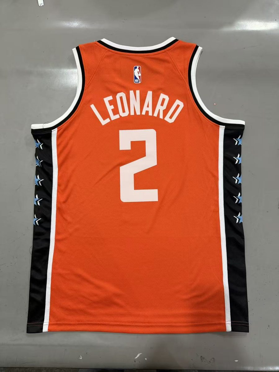 Los Angeles Clippers 2026-27 City Edition Jersey Orange - detail