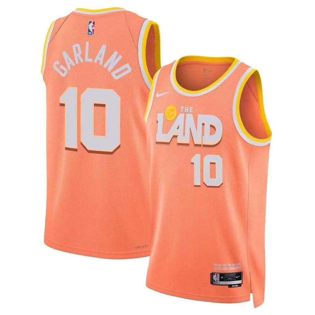 Cleveland Cavaliers 2026-27 Season City Jersey Orange - detail