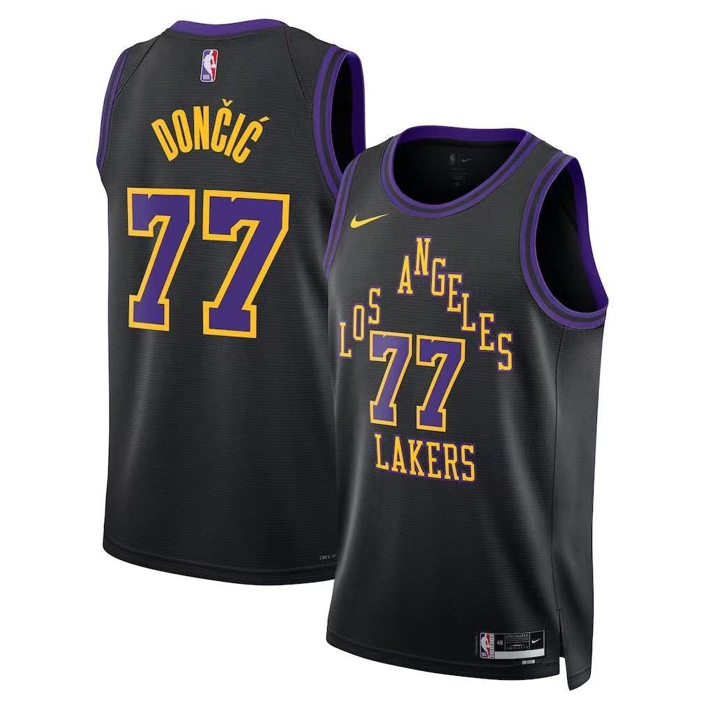 Los Angeles Lakers 2026-27 Season City Edition Black Jersey