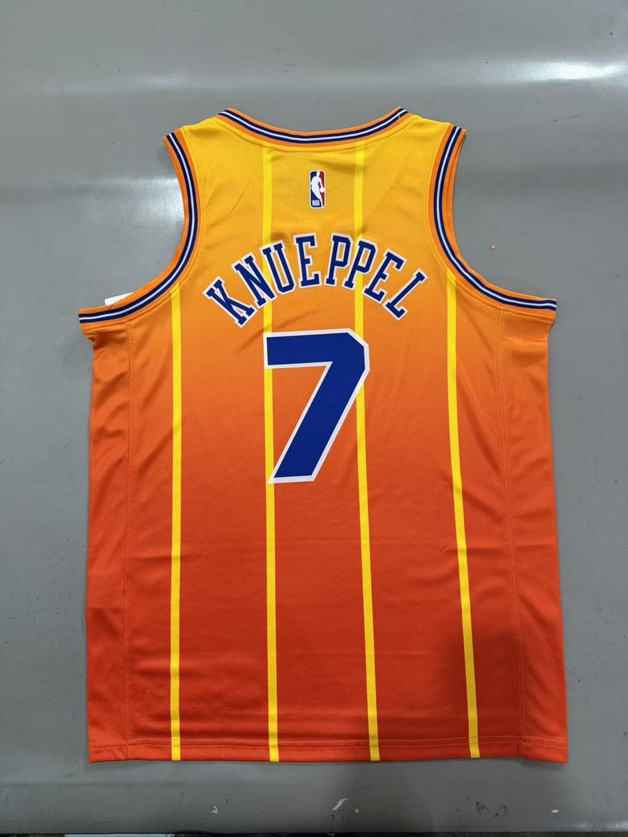 Charlotte Hornets 2026-27 City Edition Orange Jersey - detail