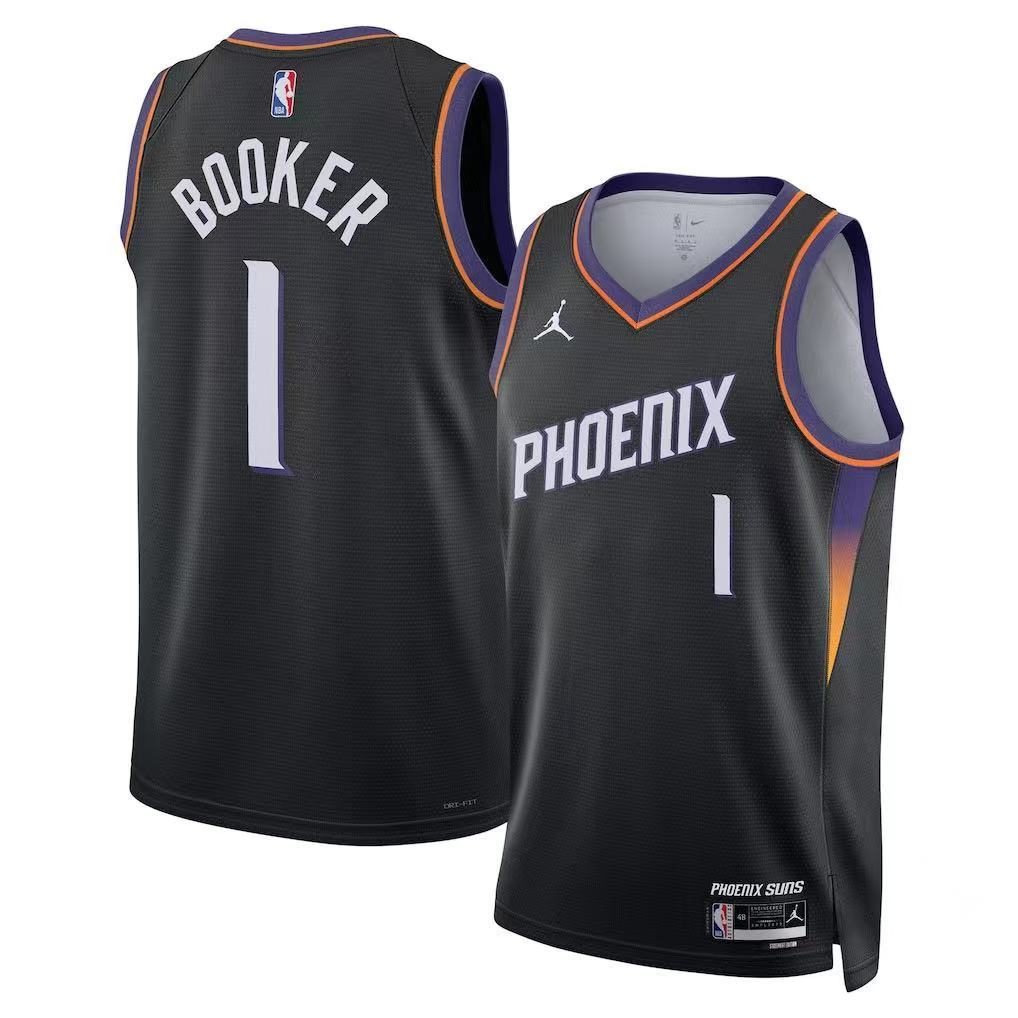 Phoenix Suns 2026-27 Season Statement Black Jersey