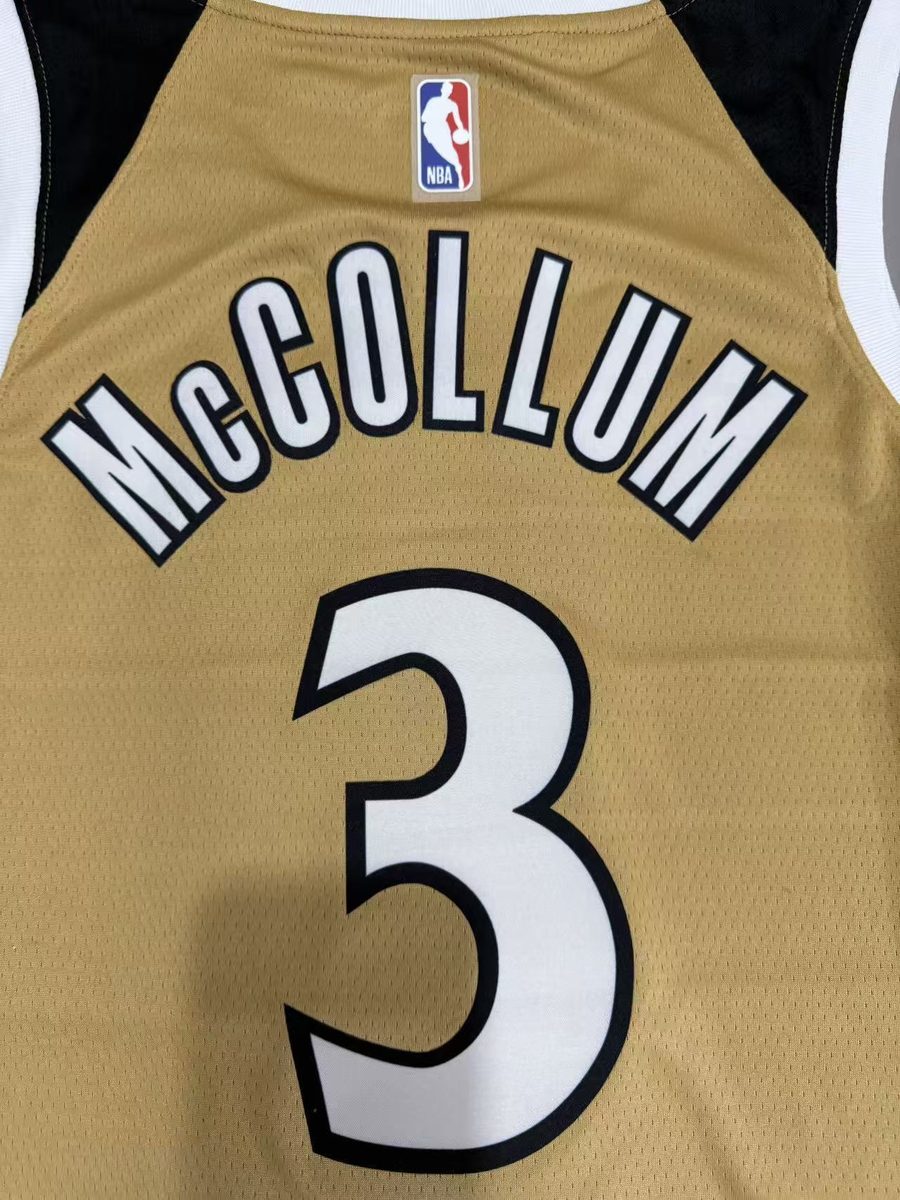 Washington Wizards 2026-27 Season City Jersey Yellow - detail
