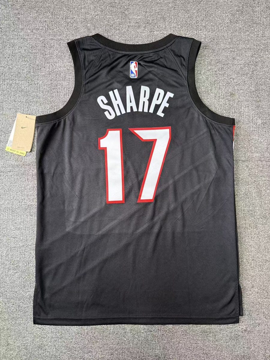 2026-27 Season Portland Trail Blazers Jersey Black - detail