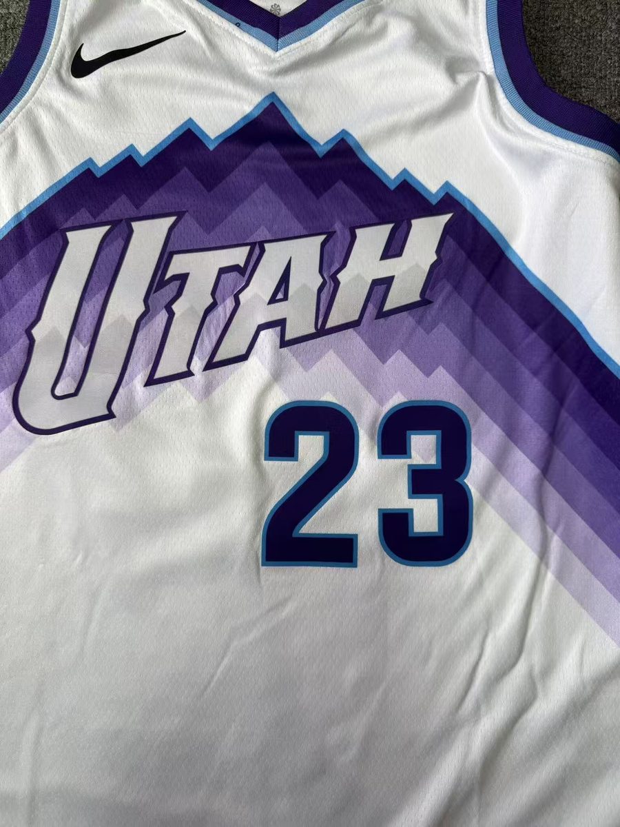 Utah Jazz 2026-27 Season Home Jersey White Replica - detail