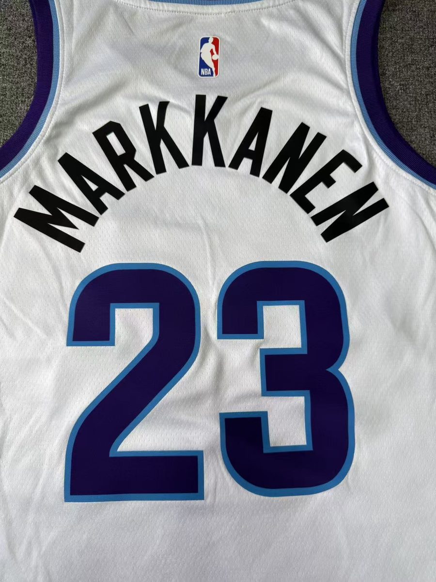 Utah Jazz 2026-27 Season Home Jersey White Replica - detail