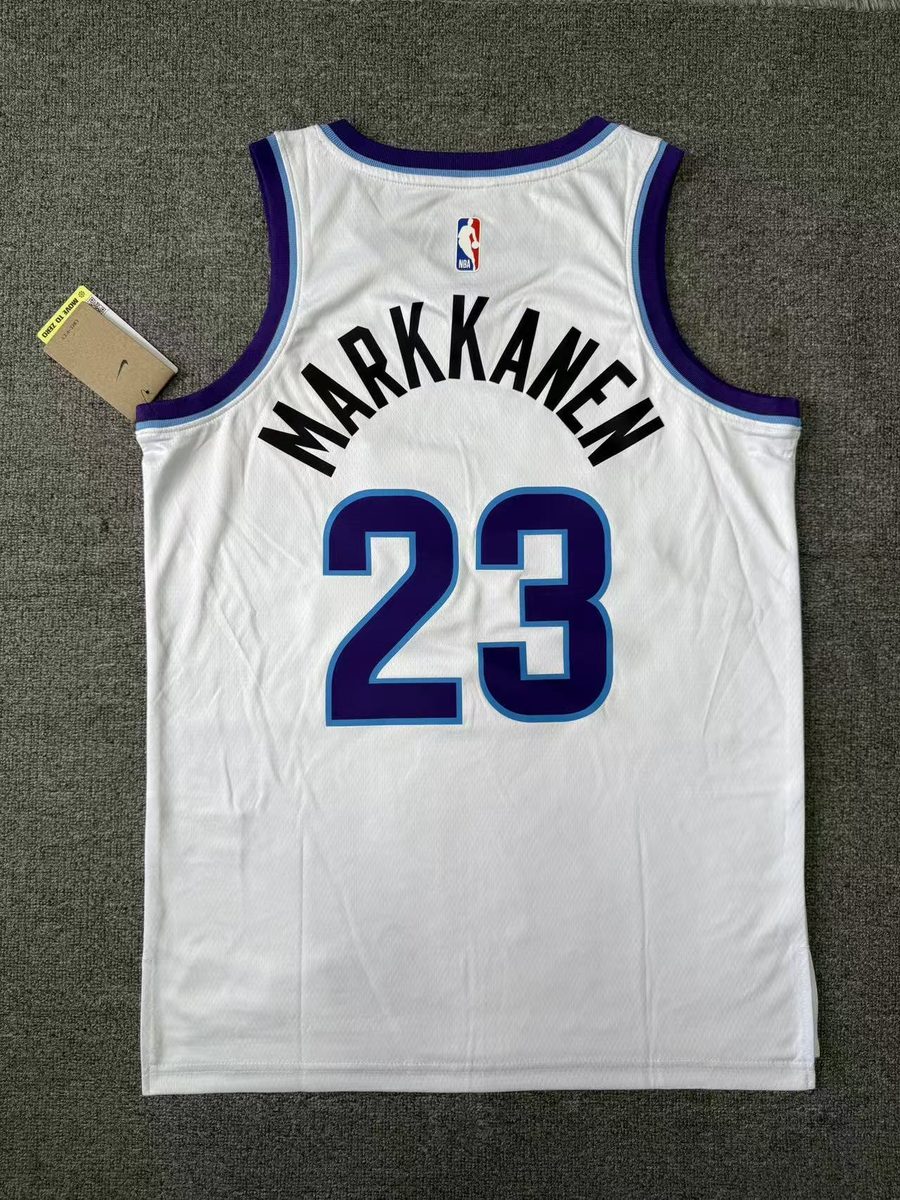 Utah Jazz 2026-27 Season Home Jersey White Replica - detail