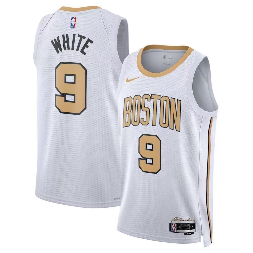 Boston Celtics 2026-27 Season City Edition White Jersey - detail