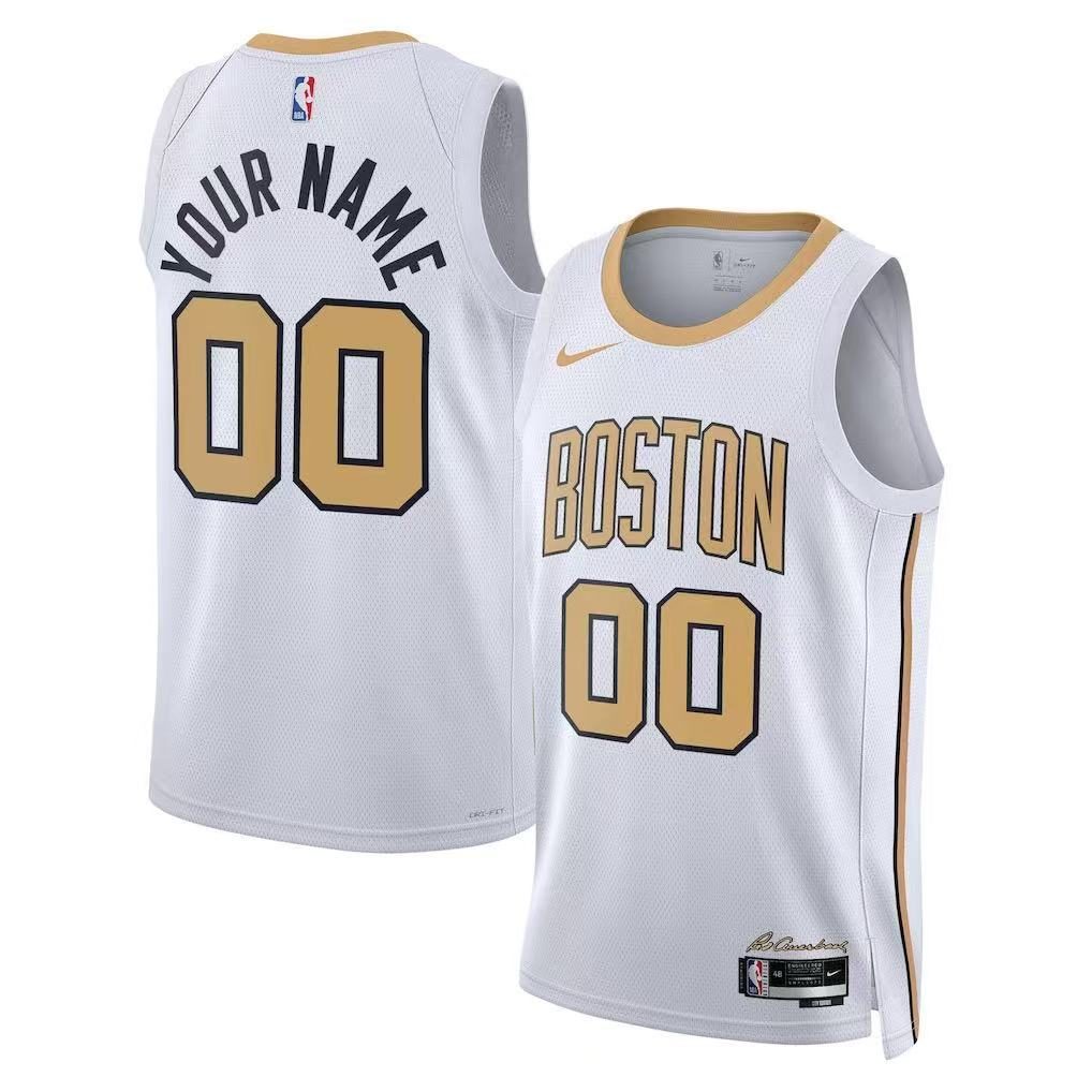 Boston Celtics 2026-27 Season City Edition White Jersey - detail