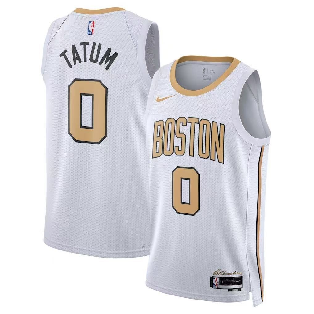 Boston Celtics 2026-27 Season City Edition White Jersey - detail