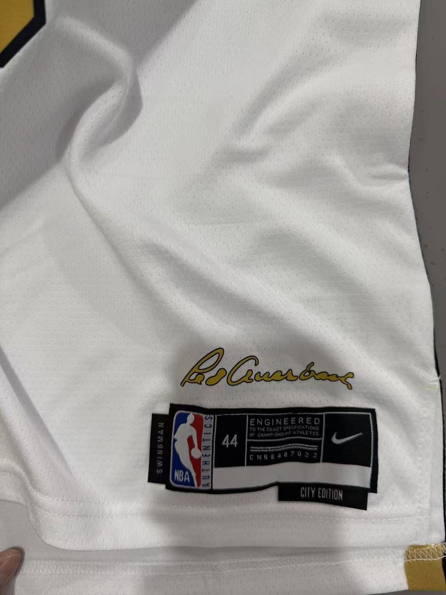 Boston Celtics 2026-27 Season City Edition White Jersey - detail