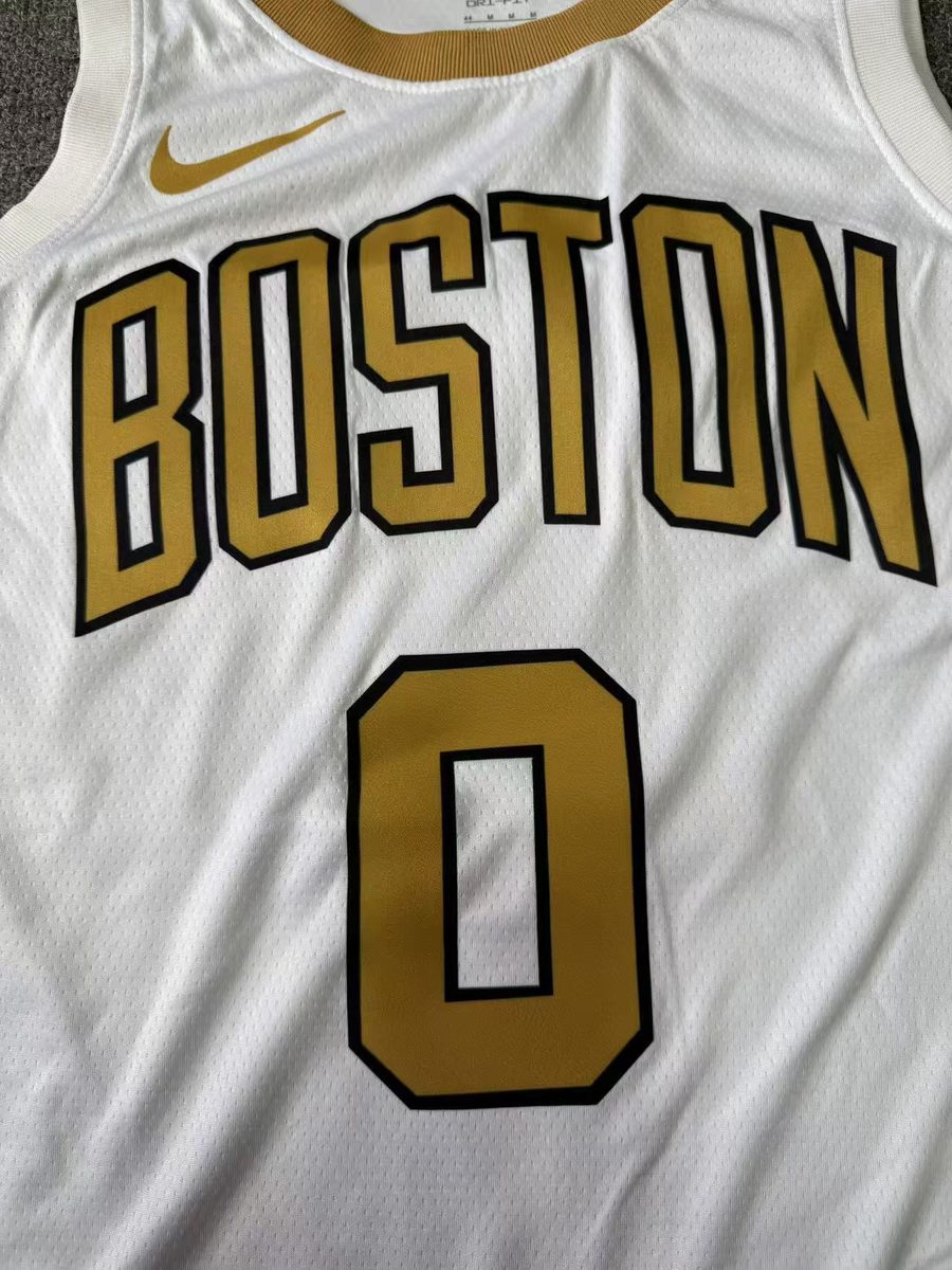 Boston Celtics 2026-27 Season City Edition White Jersey - detail