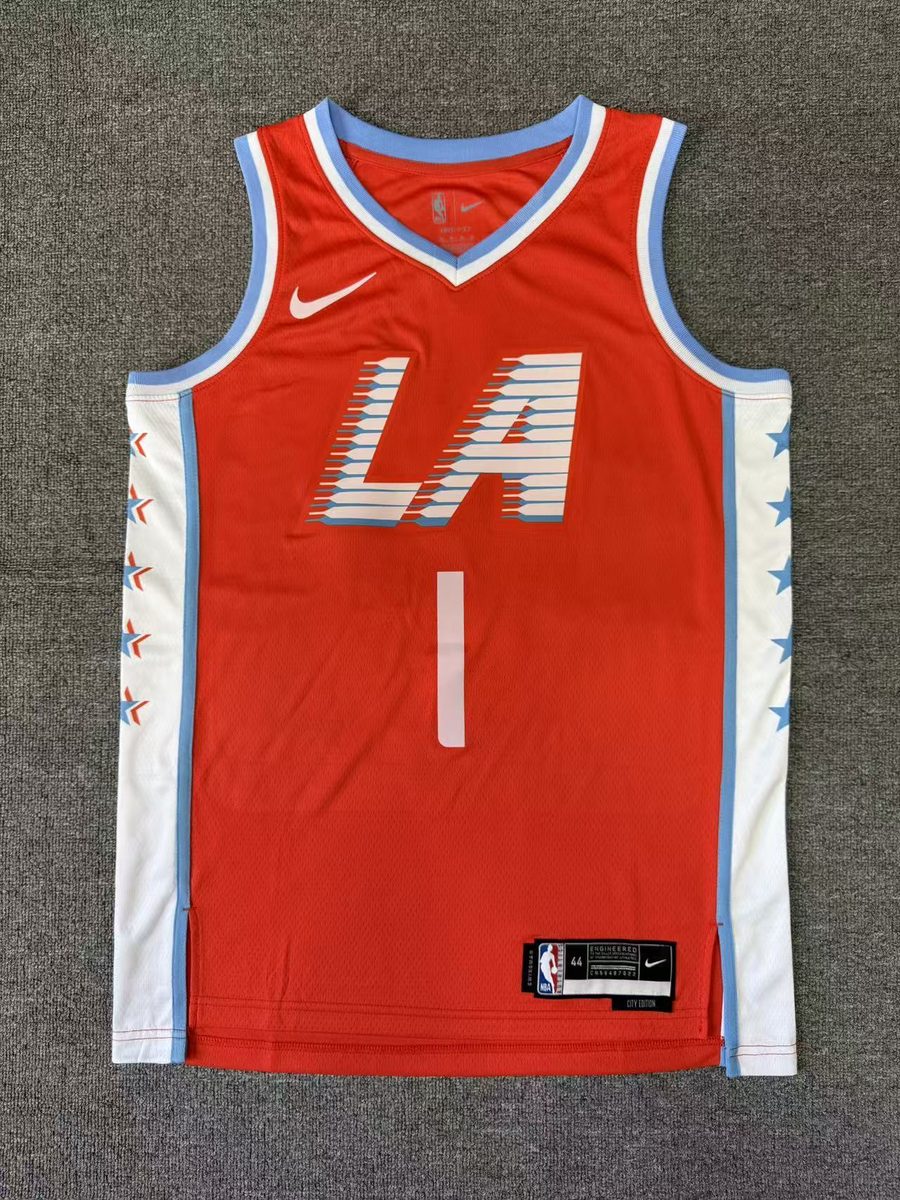 Los Angeles Clippers 2026-27 Season City Jersey Orange