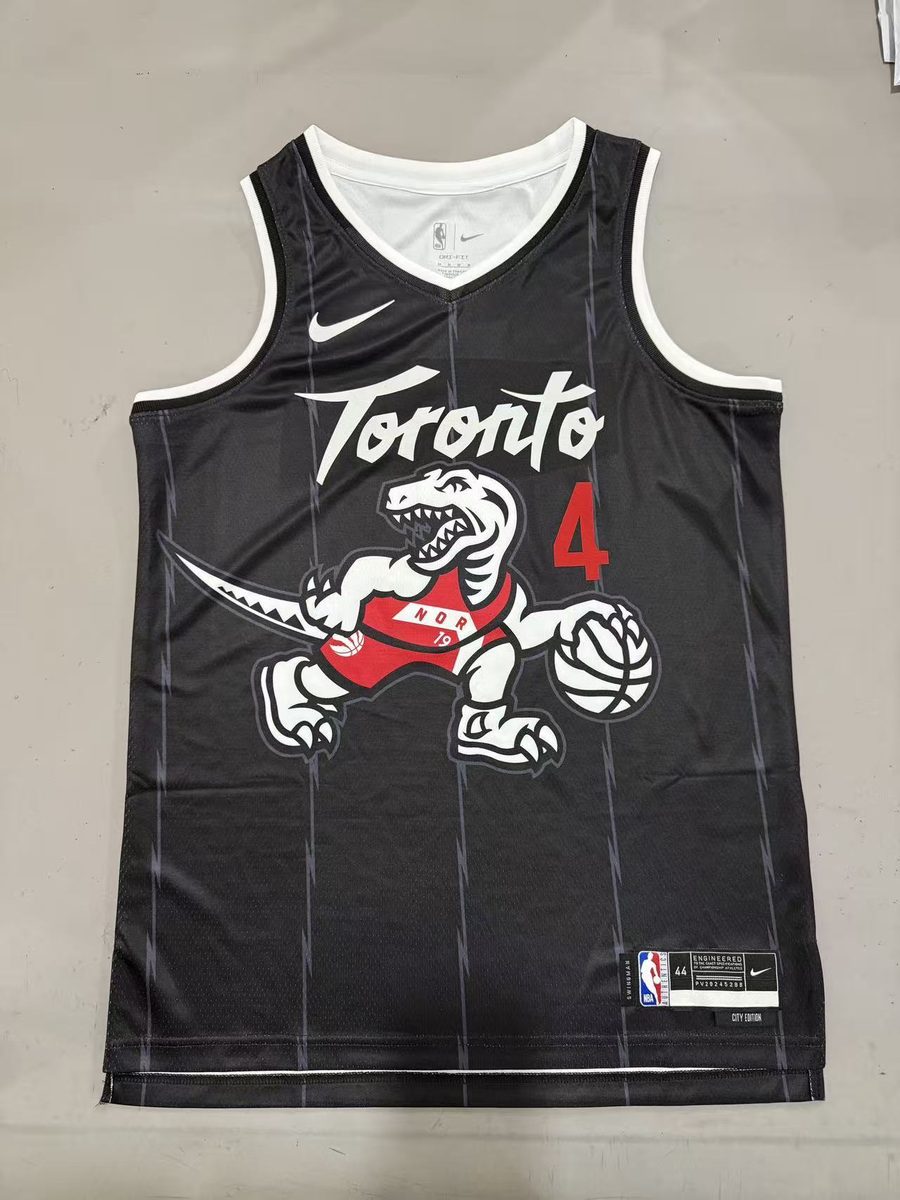 Toronto Raptors 2026-27 Season City Jersey Black