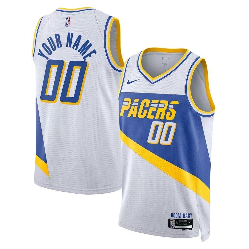 Indiana Pacers 2026-27 City Edition White Jersey - detail