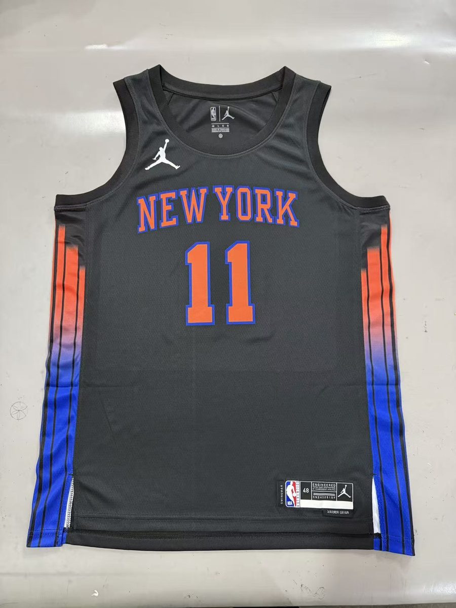 New York Knicks 2026-27 Season Statement Jersey Black