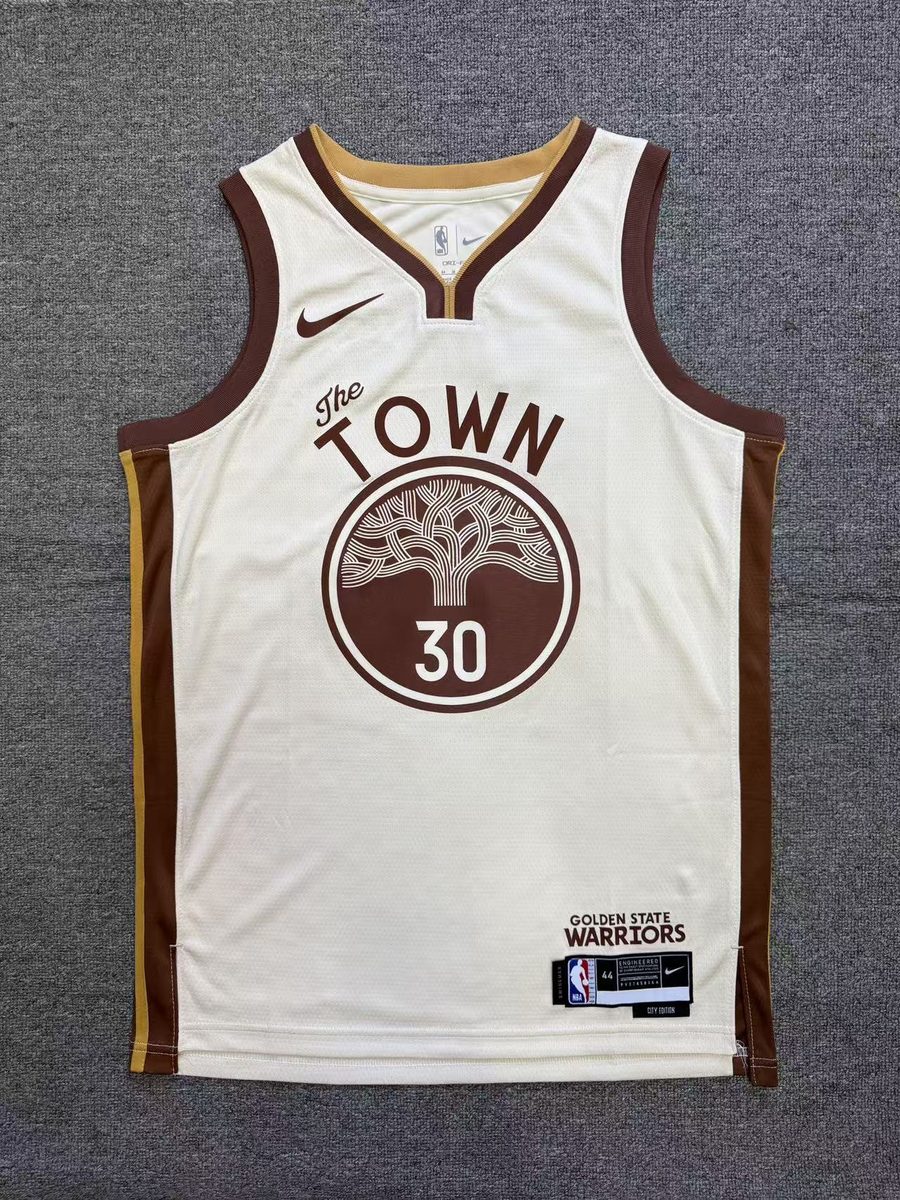 Golden State Warriors 2026-27 Season City Jersey Cream