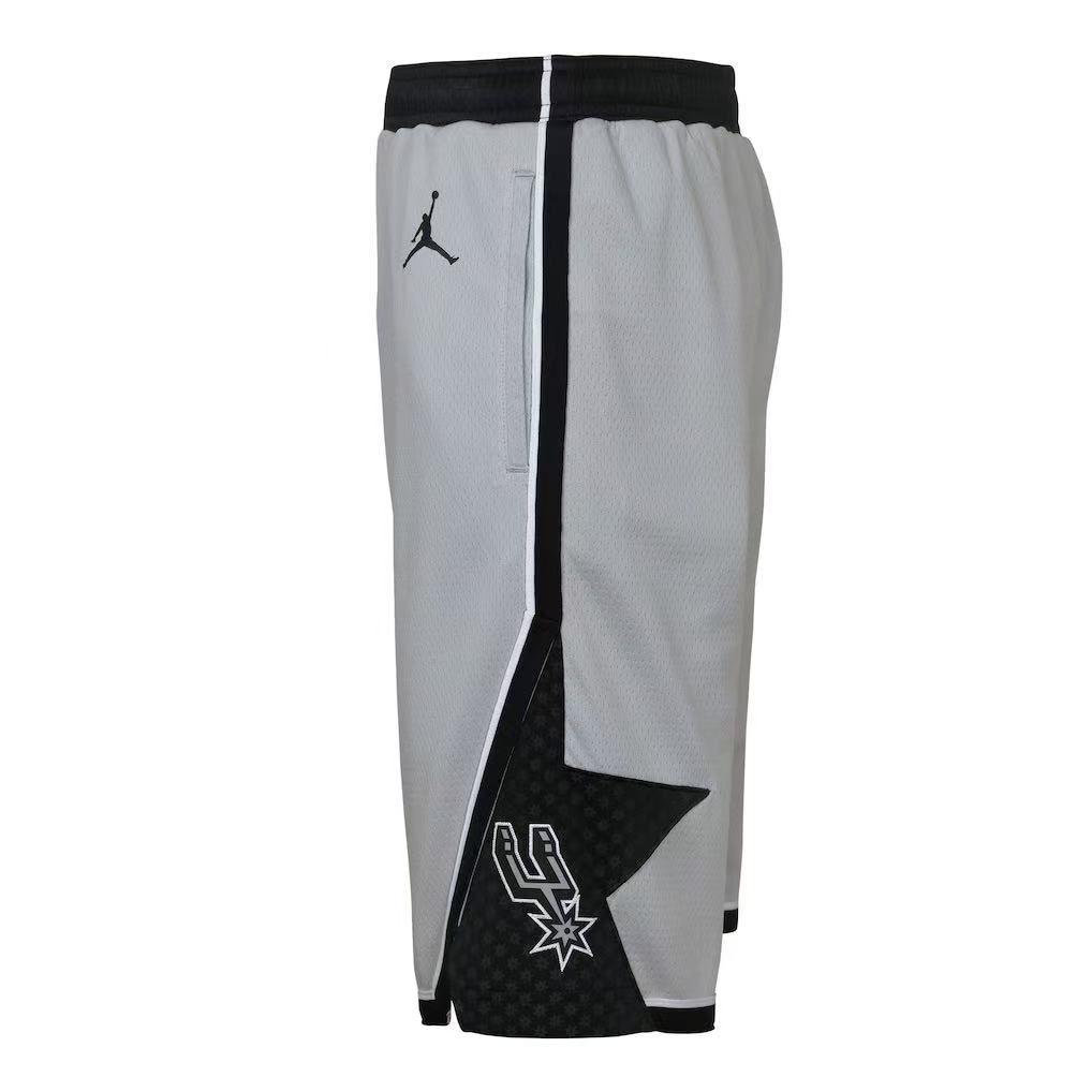 San Antonio Spurs 2026-27 Season Statement Gray Shorts - detail