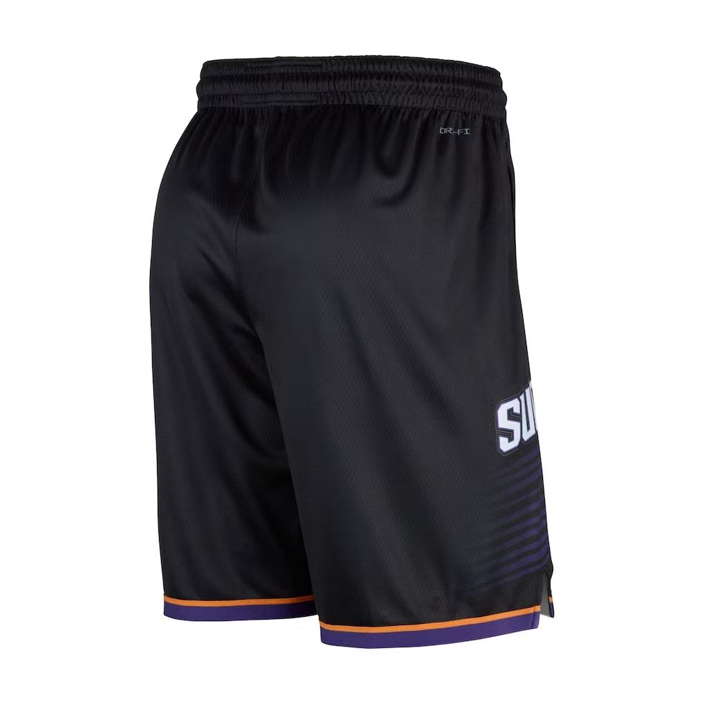 Phoenix Suns 2026-27 Season Statement Black Shorts - detail
