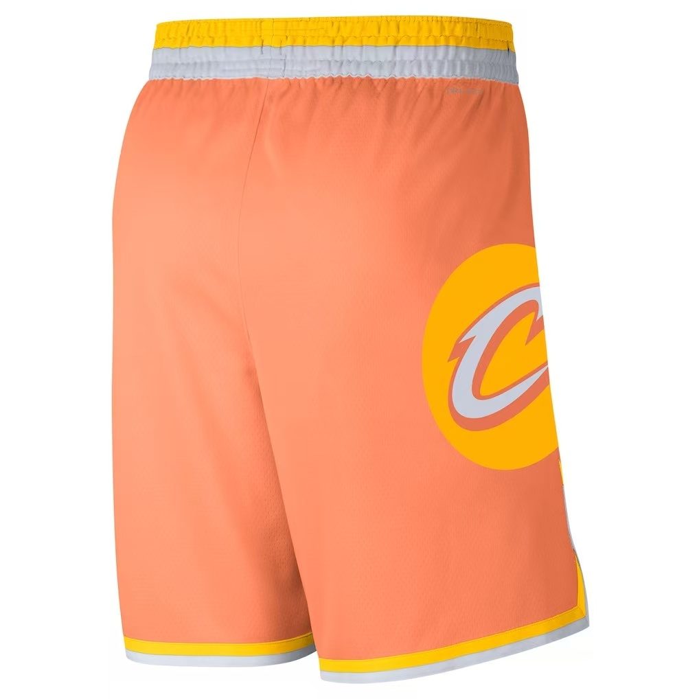 Cleveland Cavaliers 2026-27 Season City Edition Orange Shorts - detail