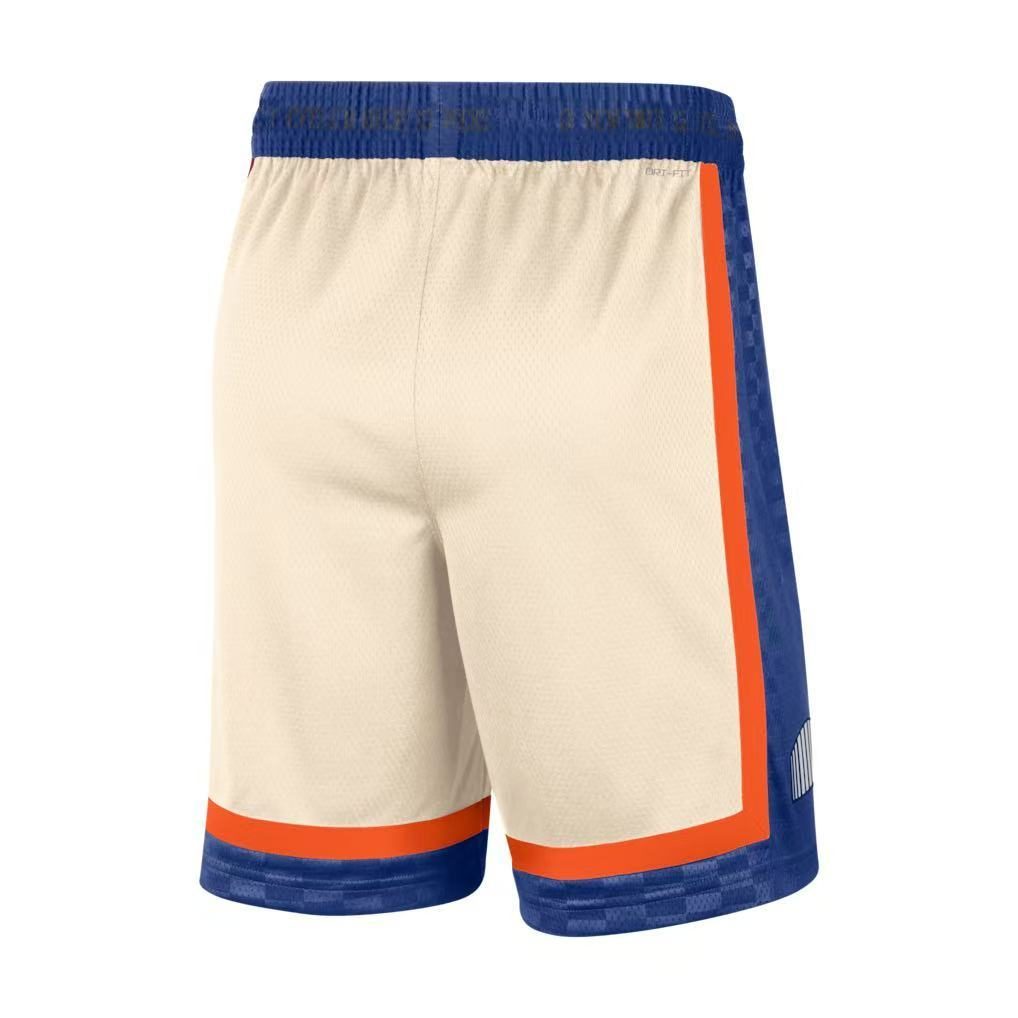 2026-27 New York Knicks City Cream Shorts - detail