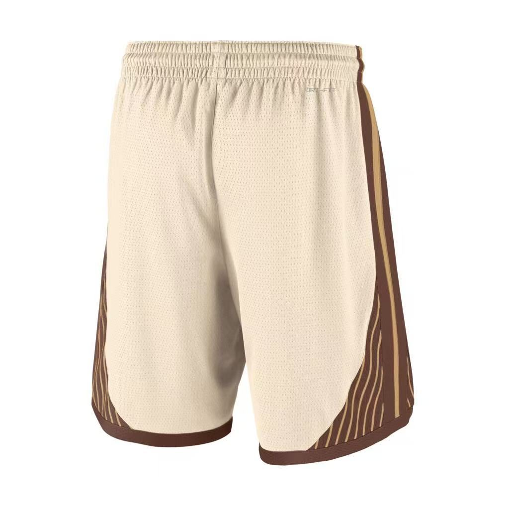 Golden State Warriors 2026-27 Season City Edition Shorts Cream - detail