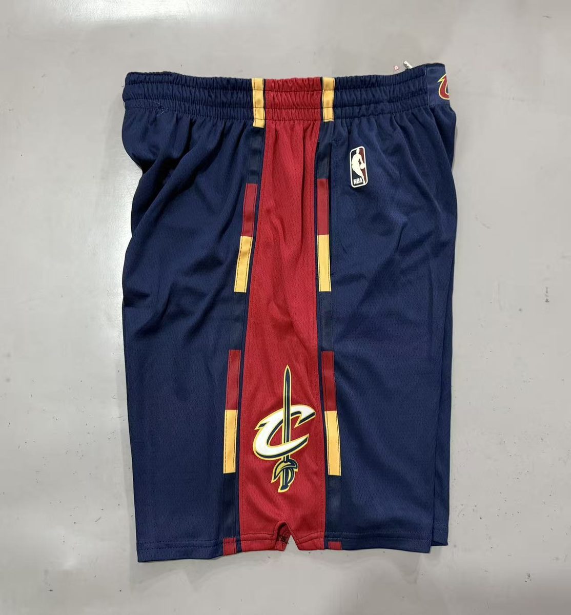 Cleveland Cavaliers 2026-27 Season Throwback Navy Shorts - detail