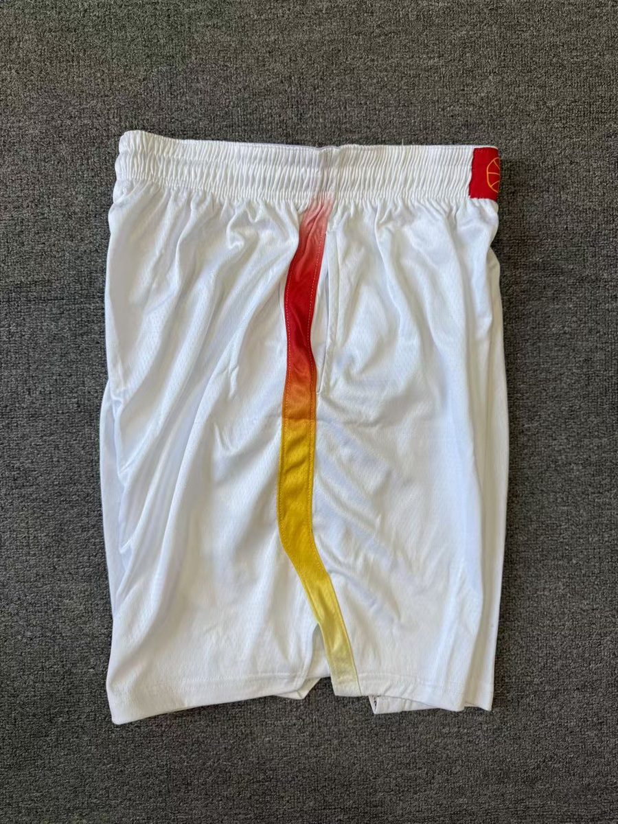 China National Team 2024 White Basketball Shorts - detail