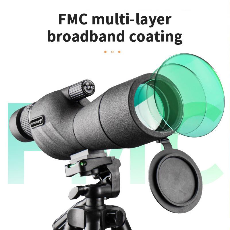 5 Surprising Benefits of Using 25-75x60 HD Spotting Scope Powerful Monocular Zoom Telescope Prism Waterproof for Birdwatching Target Shooting Camping