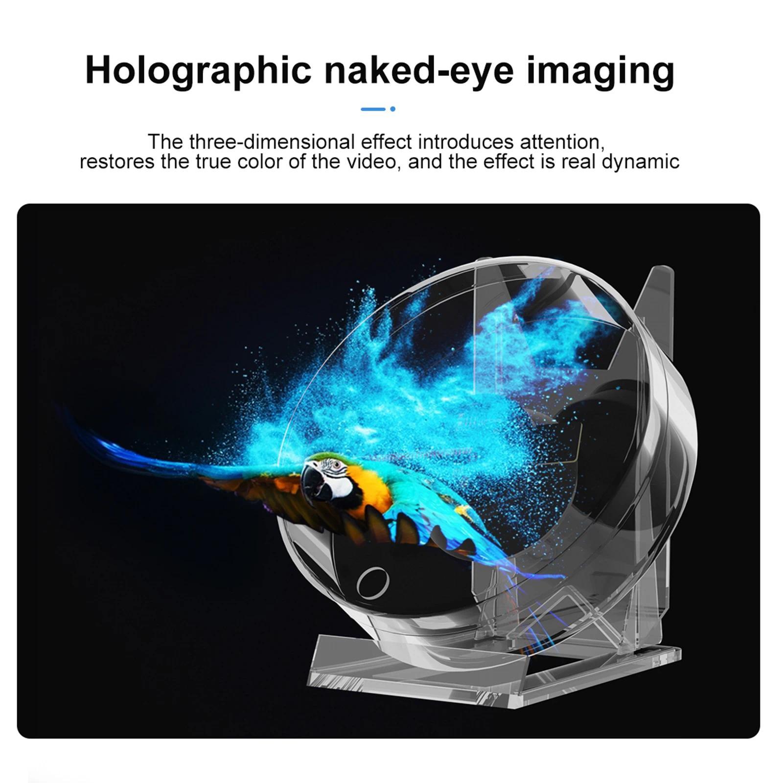 Expert Review: Is Mini 3D Holographic Projector Fan Desktop LED Advertising Machine Hologram Picture Video Display Remote Control with Stand Worth the Investment?