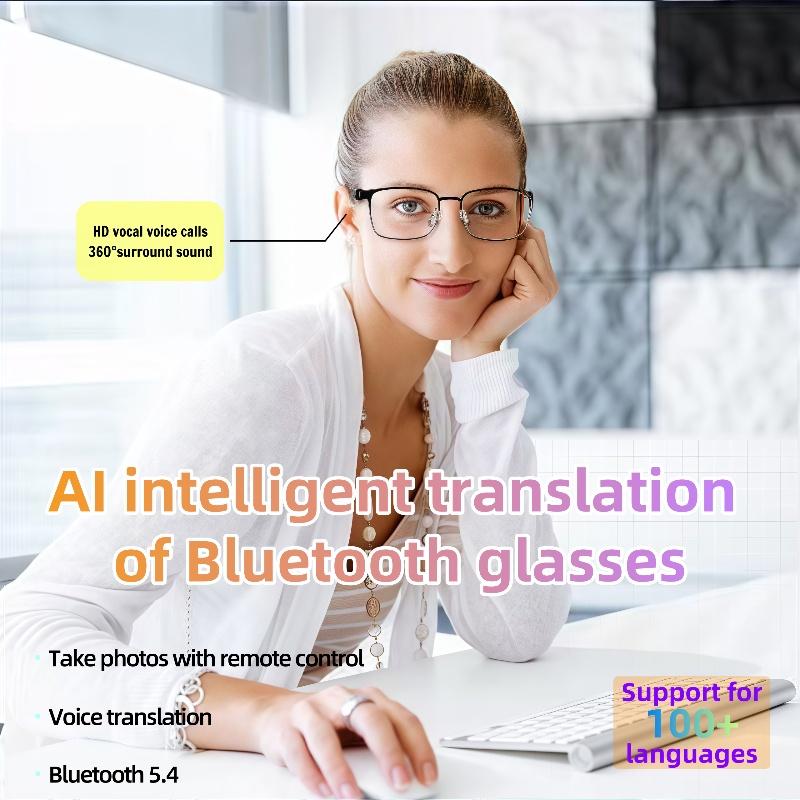 GS06 sports spectacles  With Camera Video Recording AI Photo Recognition Bluetooth Call Translation Voice Assistant Glasses Water Proof Wearable - Image 3