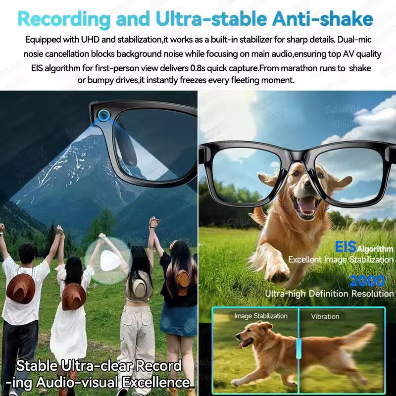 Expert Review: Is 800W Pixels AI Smart Glasses with Camera Sunglasses Video Recorder Take a photo Translation HD Call Anti-blue Glasses Man Women Worth the Investment?