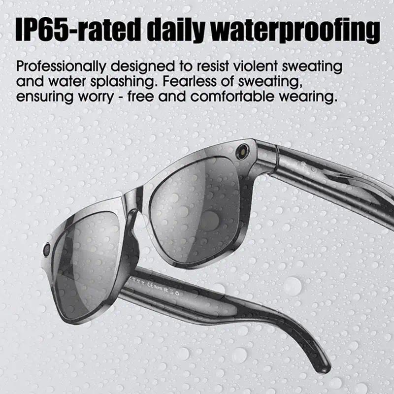 The Future of Technology: Exploring 4K HD1080P AI Smart Glasses Photochromic Glasses Video Recording Bluetooth Call Glasses Waterproof Bluetooth Call Playing Music's Innovations