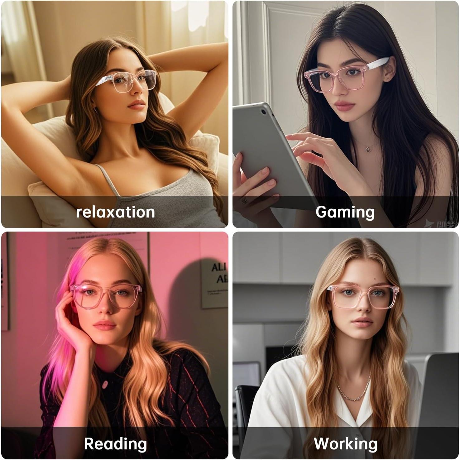 Unboxing and Review: The Smart glasses, suitable for men and women, blue light-blocking lenses that turn tinted, Bluetooth 5.3, audio, intelligent touch system, HD voice calls, Hi-Fi sound quality Experience