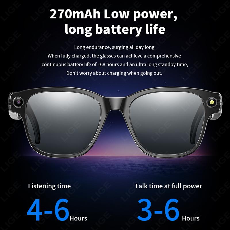 Expert Review: Is New AI Smart Glasses 800W Camera WIFI+Bluetooth Real-time Transmission Sunglasses Touch Control Video Record Glasses For XIAOMI Worth the Investment?