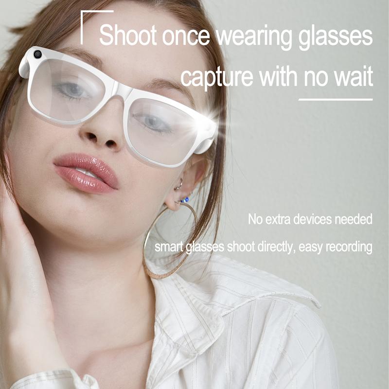 Smart Glasses, AI Technology, 4K HD Photochromic, Video Recording, Wireless Bluetooth Calling, Voice Assistant, Music Translation