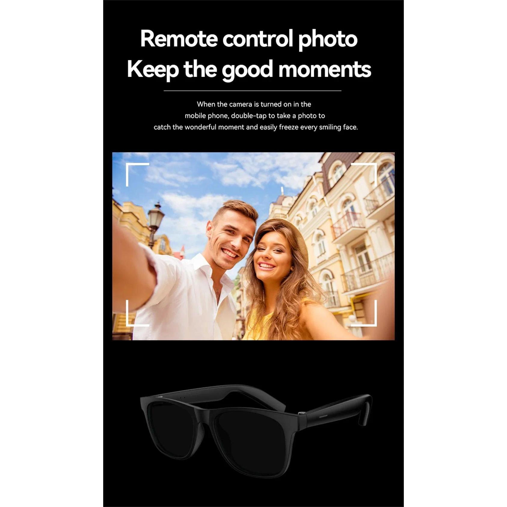 2026 NEW Smart Glasses Wireless Bluetooth Hands-Free Calling Music Play Headphones With Microphone Stereo Speaker Glasses