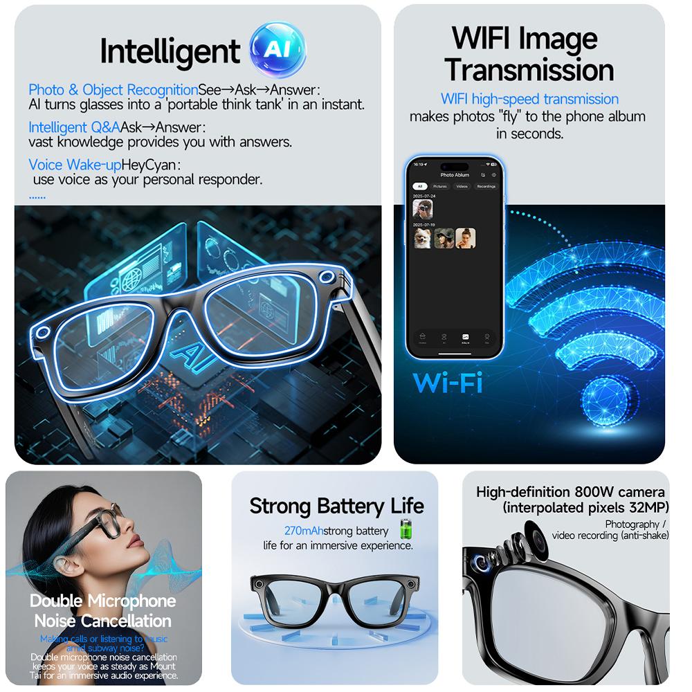 Expert Review: Is 2026 AI Smart Color-Changing Camera Glasses 800W Men Translation Glasses Photo Video Recording Waterproof Call Smart Sunglasses Worth the Investment?