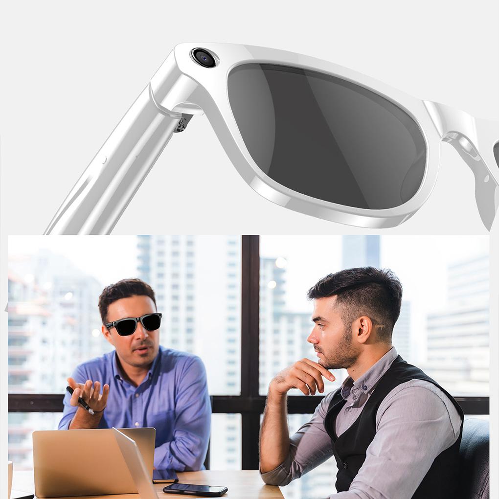 Smart Ai Camera Glasses Bluetooth Outdoor Sports Technology Glasses Music Translation Wake-up Voice Assistant Smart Glasses