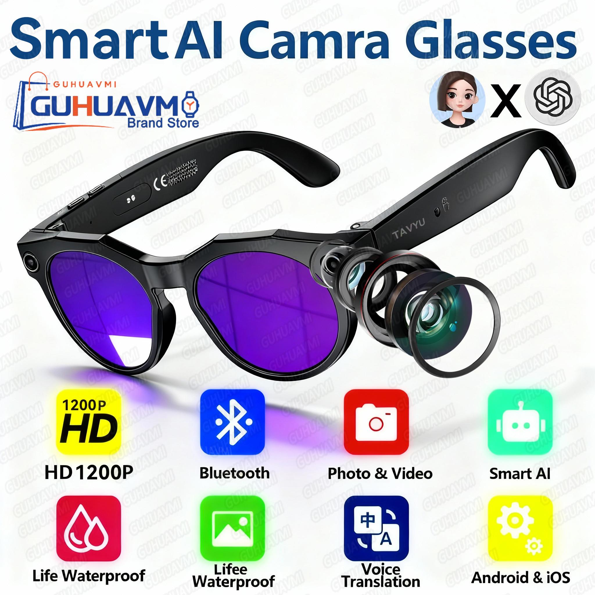 Unboxing and Review: The AI Smart Glasses 2026 with 4K HD Camera, Multi-Functional Color Changing, Bluetooth Connectivity, HD Voice Calls, Music Player, and Translation Support – Model W611 Experience