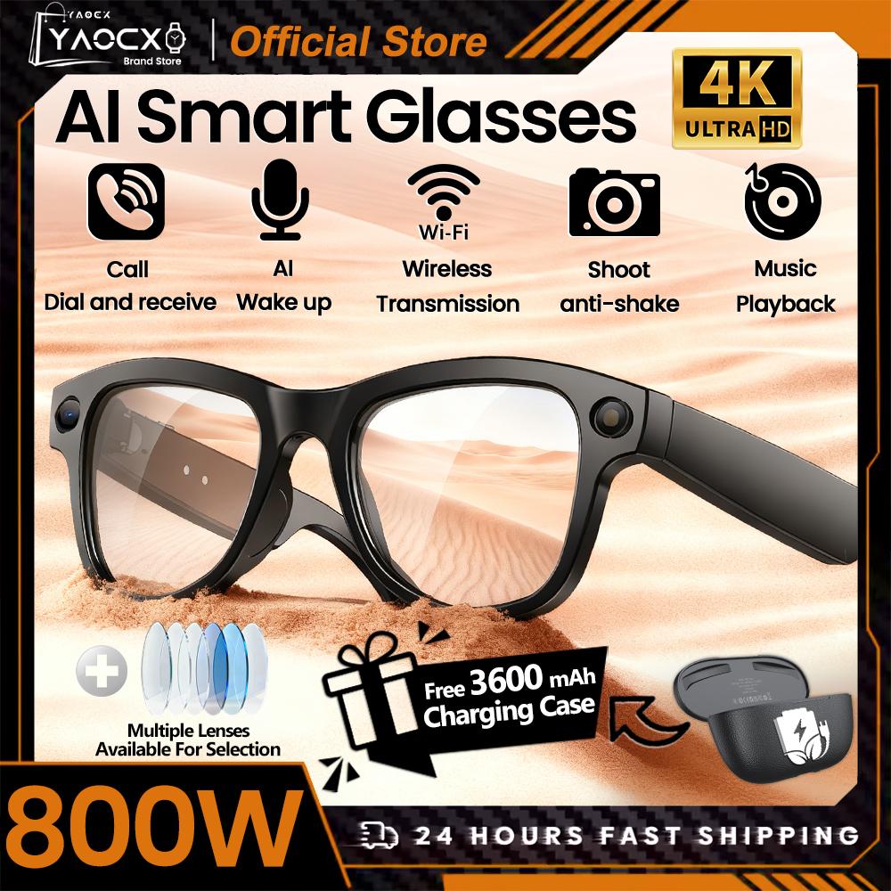 The Ultimate Guide to AI Smart Glasses, 4K HD Video, 800MP Camera, WiFi Transfer, 32GB Memory, GPT Chat Voice Assistant, BT Calling, 3600mAh Charging Case, Released in 2026: Everything You Need to Know