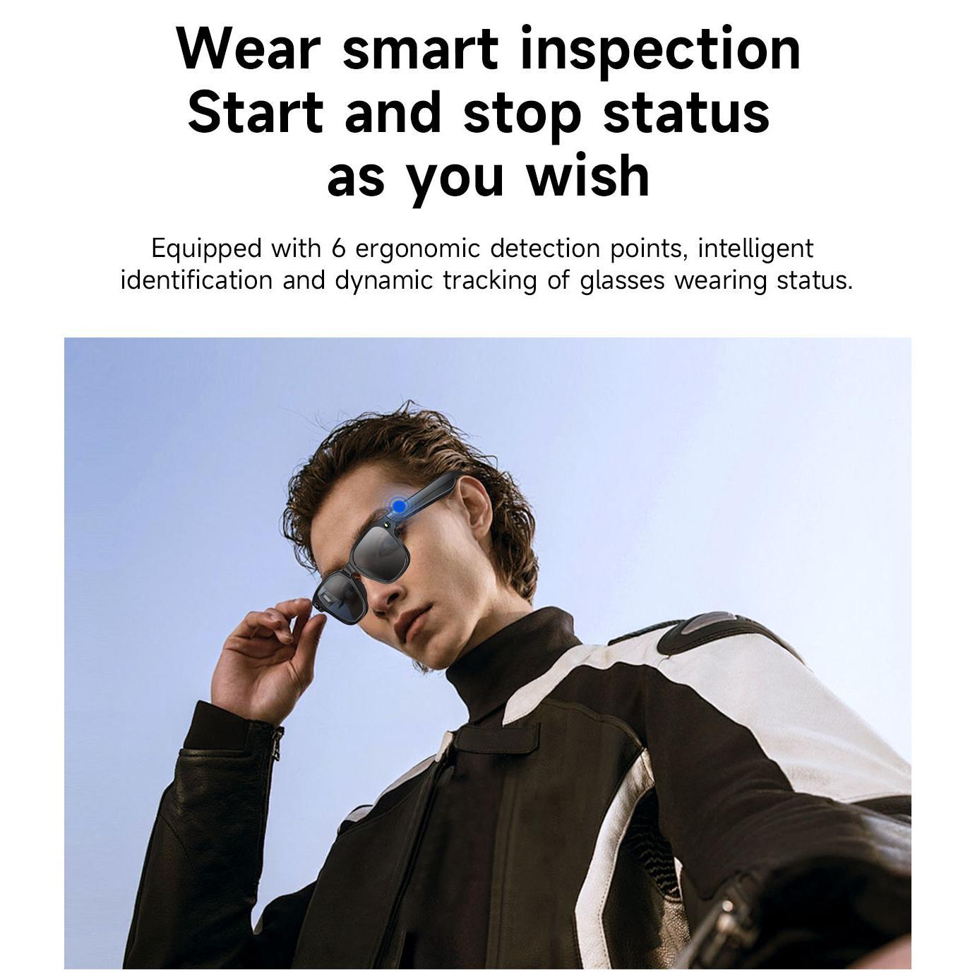 5 Surprising Benefits of Using Smart Bluetooth Glasses with 8MP Camera, Anti-Shake Technology, HD Video Recording at 1200P, Music Playback, Voice Calling, Prescription Lenses, AI Interpretation