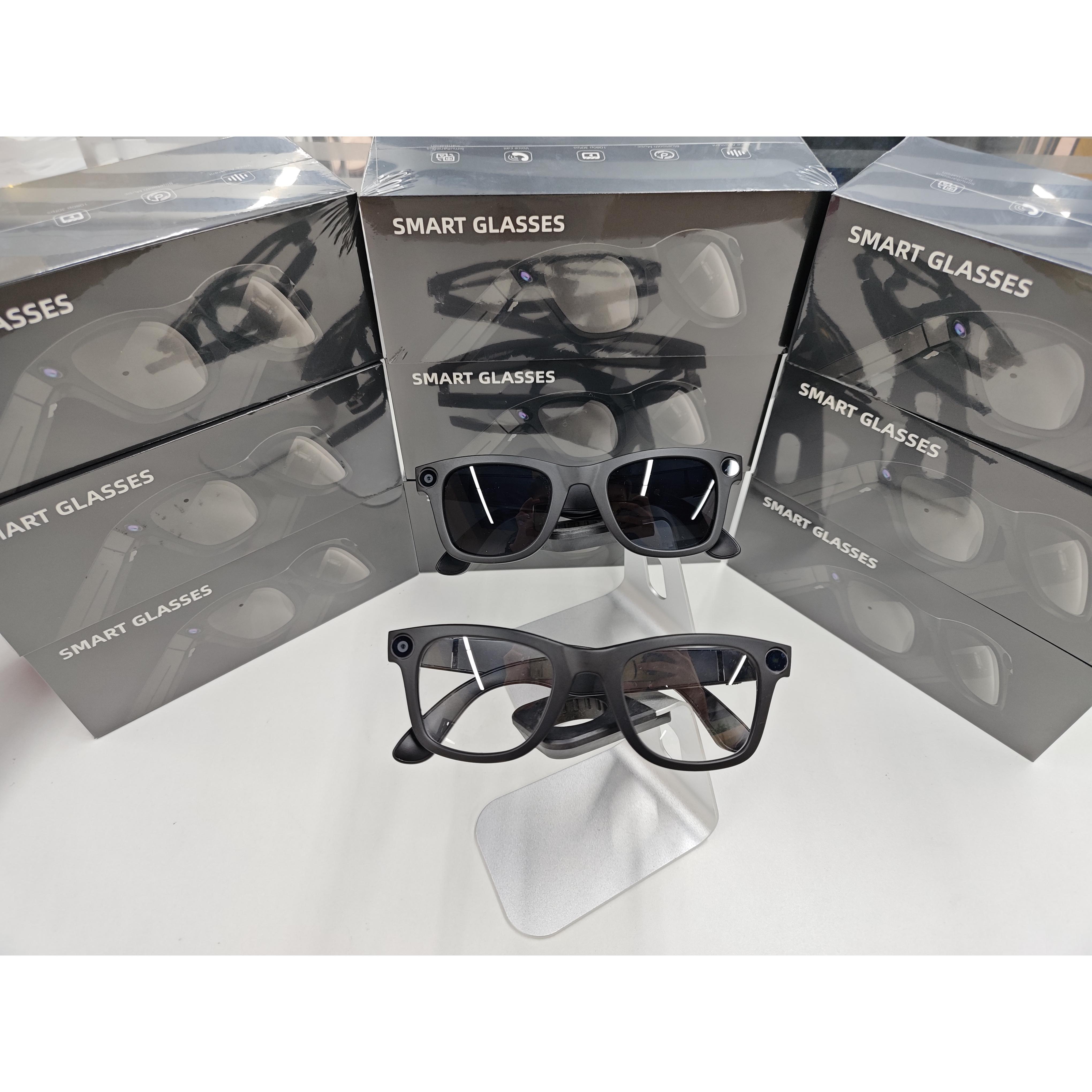 E02 Meta Smart Glasses with Camera 800W WIFI Transmission Gesture Control ChatGPT Men